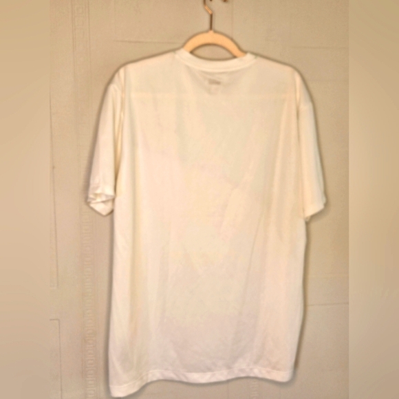 Nike FIT DRY White Green Navy Short Sleeve T-Shirt Men's XL Performance NWOT - Picture 13 of 13